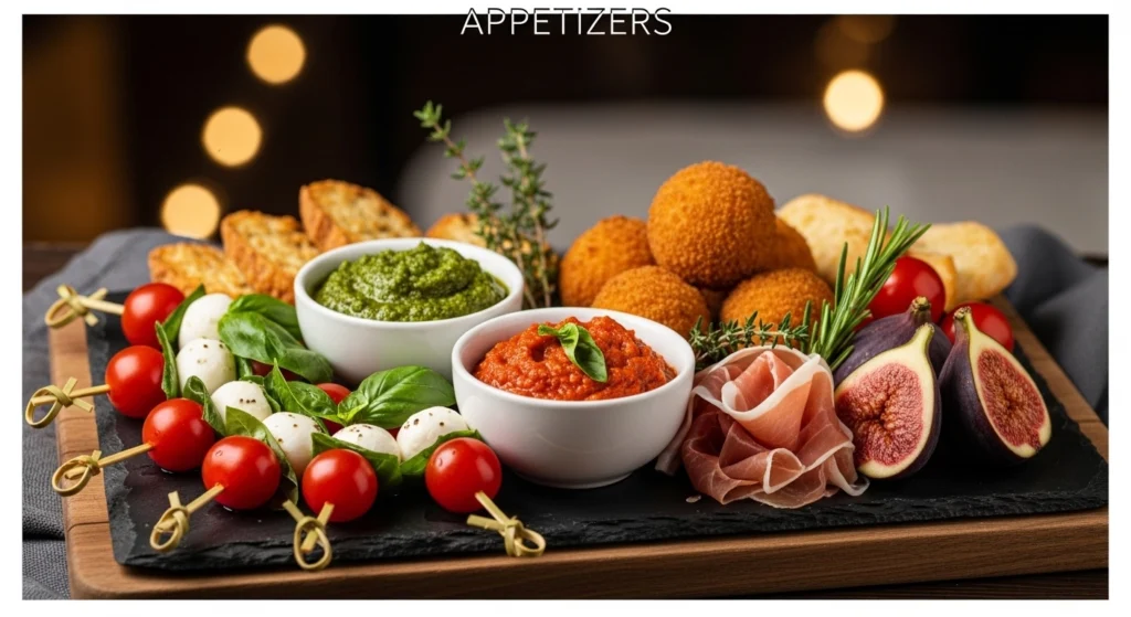 Appetizers Menu