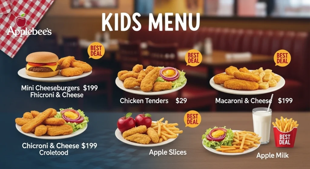 Applebee’s Kids Menu With Prices