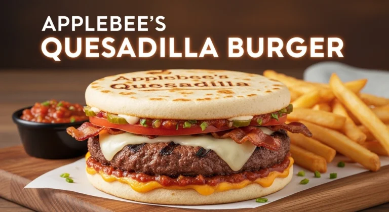 Applebee’s Quesadilla Burger