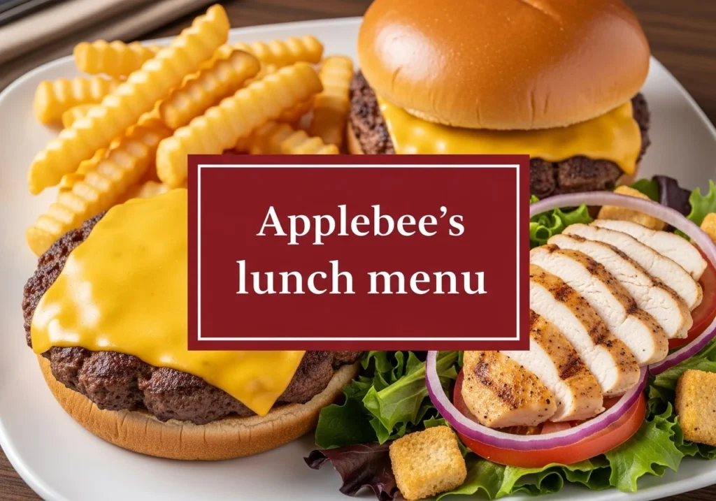 Applebee's lunch menu