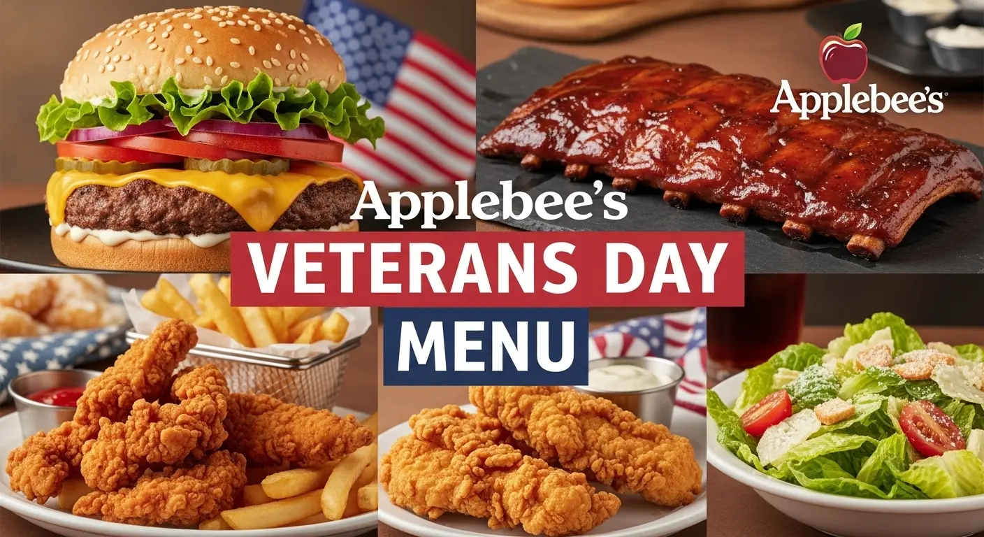 Applebee’s Veterans Day Menu
