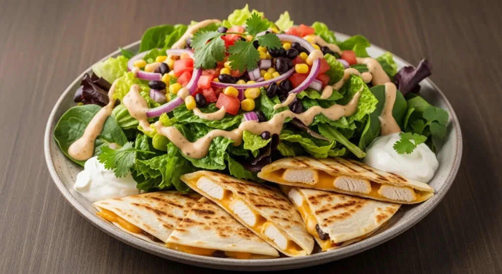 Applebee’s Chicken Quesadilla Salad