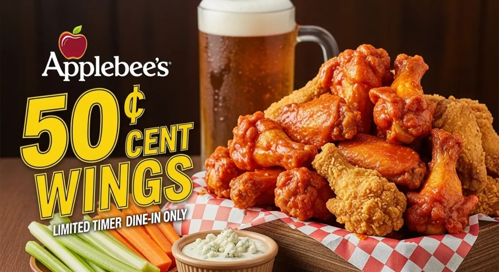 Applebee’s 50 Cent Wings (A Hot Deal You Can’t Miss)