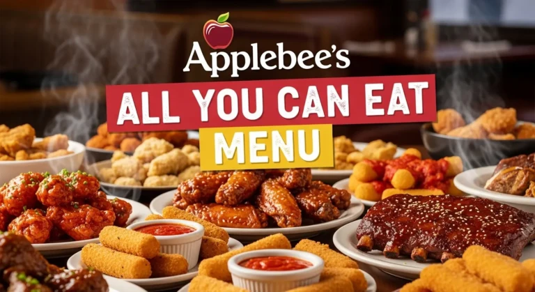 Applebee’s All You Can Eat Menu