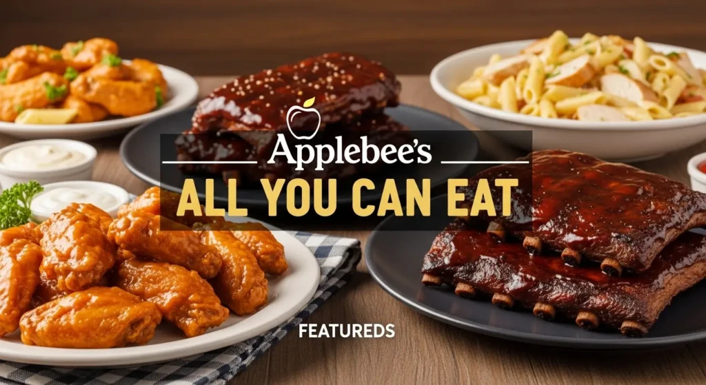 Applebee’s All You Can Eat Menu, Best Deals and Discounts