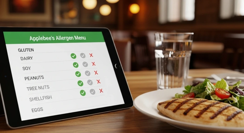 Applebee’s Allergen Menu, Gluten Free, Dairy Free Meals