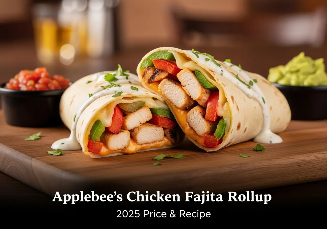 Applebee’s Chicken Fajita Rollup – 2025 Price & Recipe