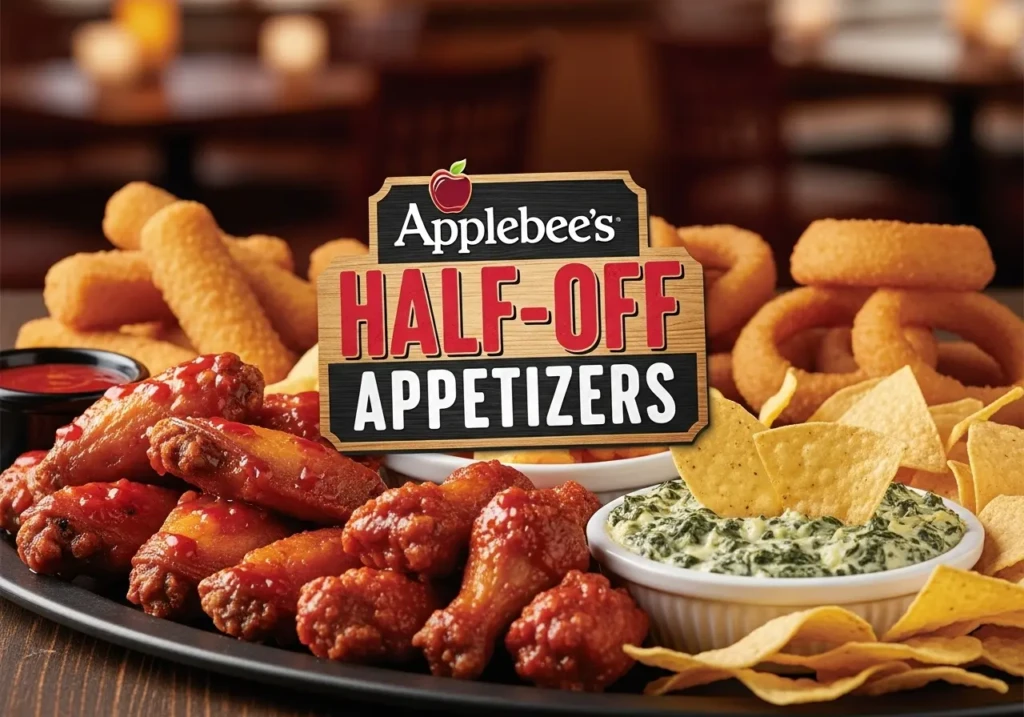 Applebee's half-off appetizers